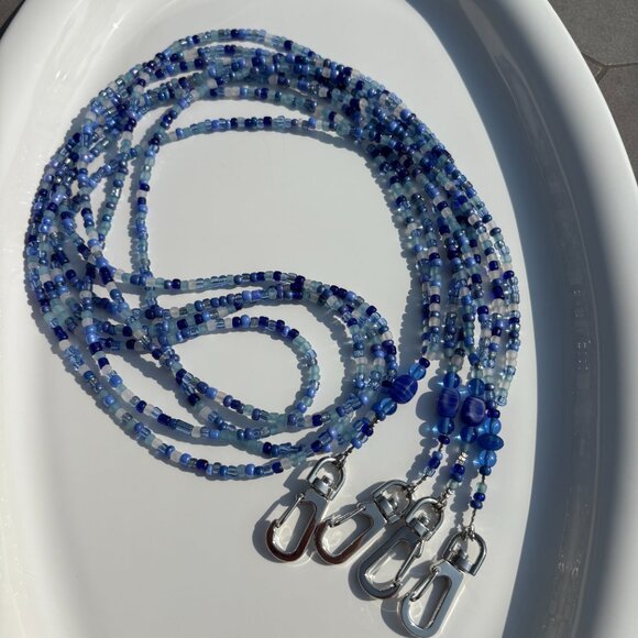 NEW HANDMADE | Beaded Lanyard | ID Badge Card Holder | Teacher Nurse Gift - Picture 11 of 11